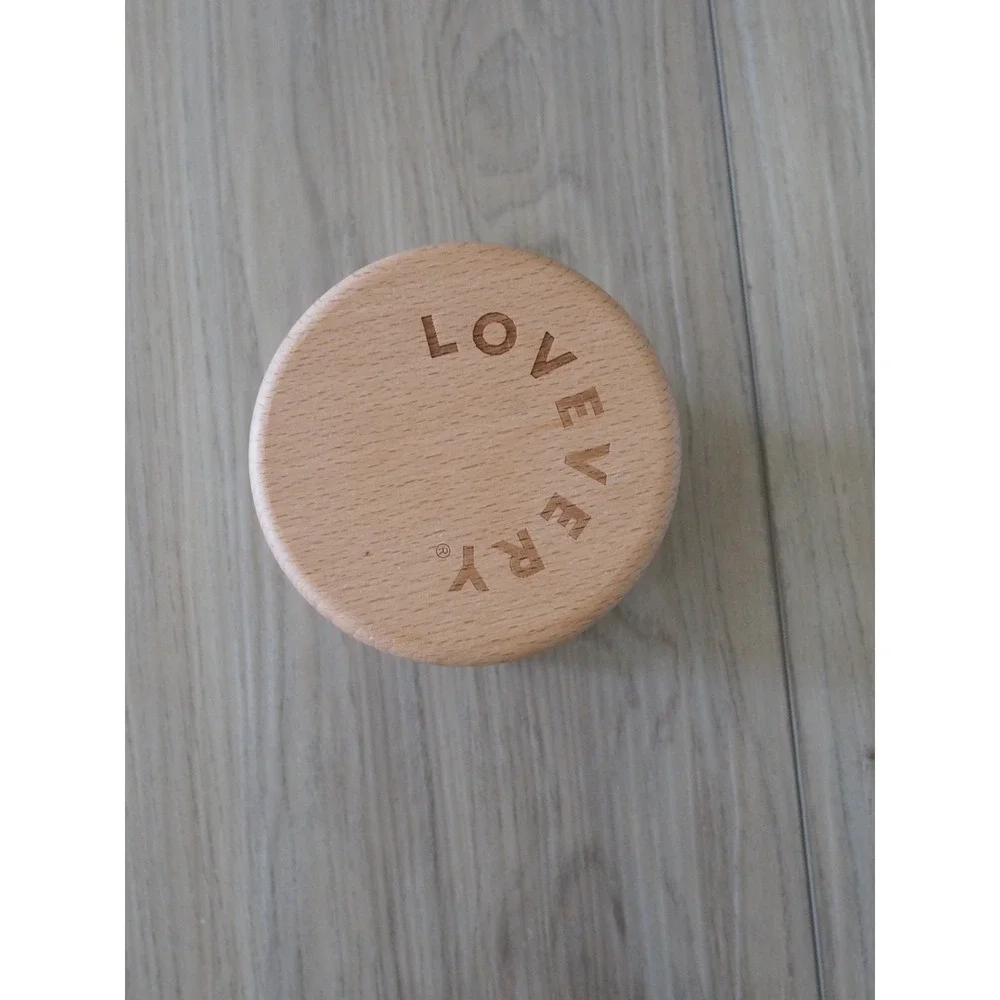 Lovevery Rolling Bell Rattle Wood Multicolor Montessori Toy OS Excellent